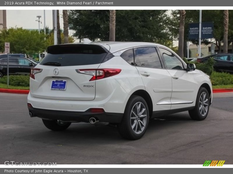 White Diamond Pearl / Parchment 2019 Acura RDX Technology