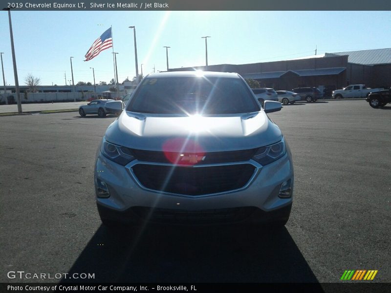 Silver Ice Metallic / Jet Black 2019 Chevrolet Equinox LT