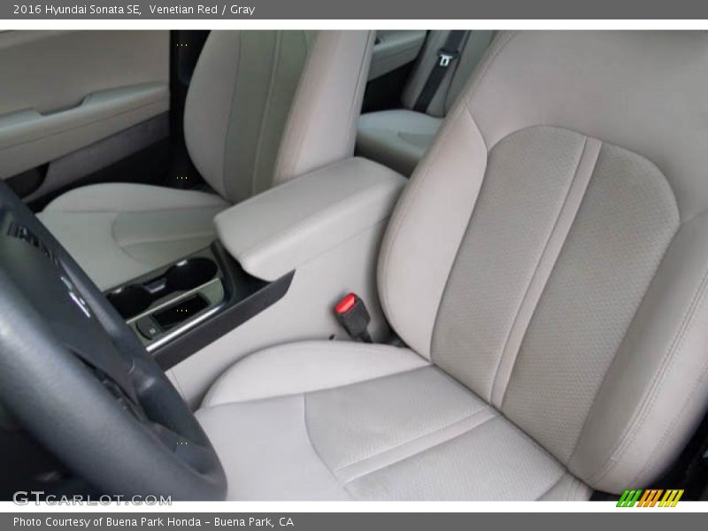 Venetian Red / Gray 2016 Hyundai Sonata SE