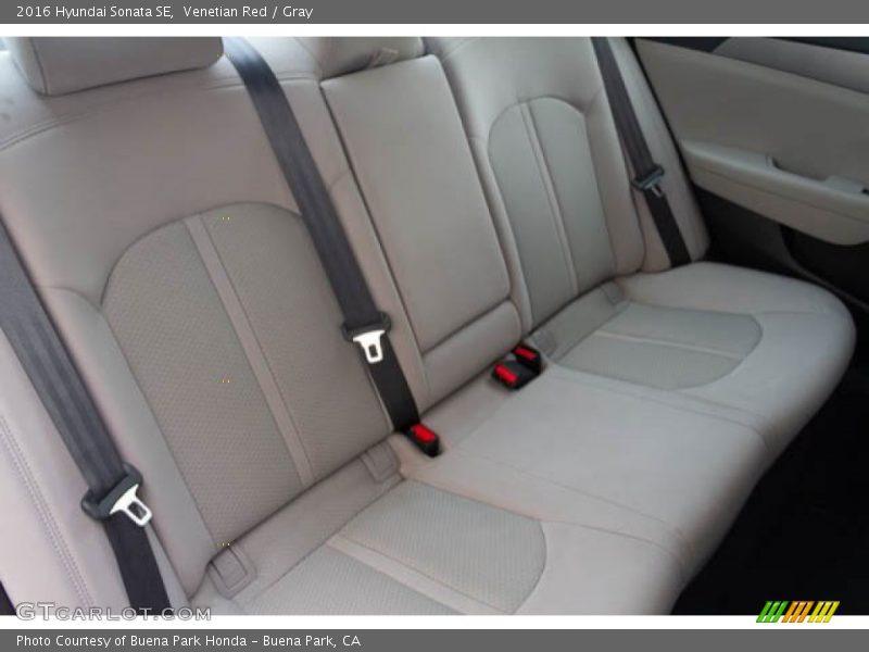 Venetian Red / Gray 2016 Hyundai Sonata SE