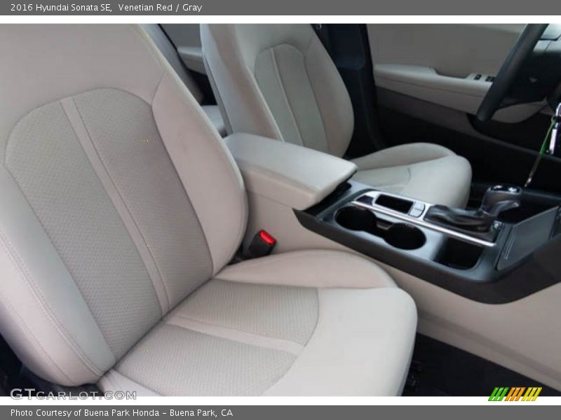 Venetian Red / Gray 2016 Hyundai Sonata SE