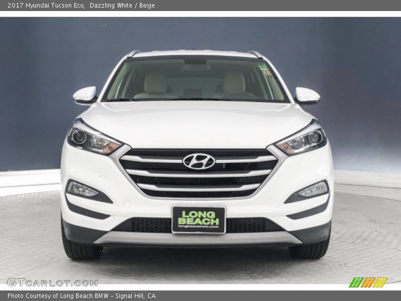 Dazzling White / Beige 2017 Hyundai Tucson Eco