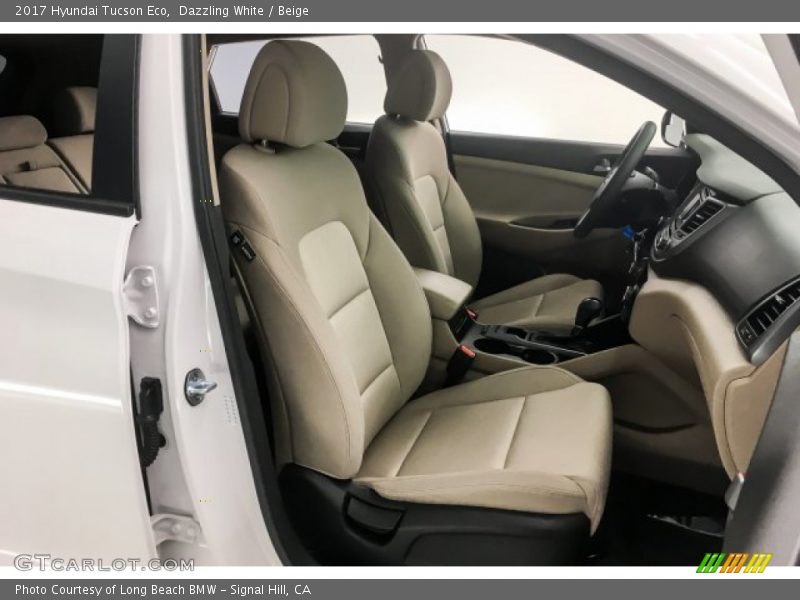 Dazzling White / Beige 2017 Hyundai Tucson Eco