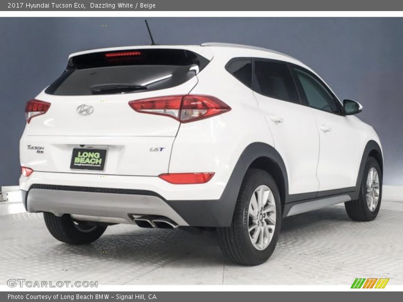 Dazzling White / Beige 2017 Hyundai Tucson Eco