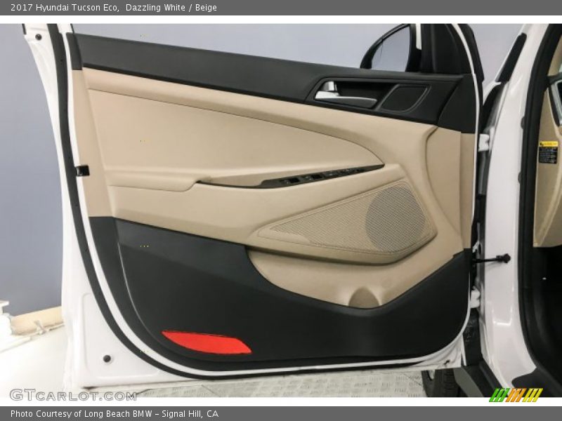 Dazzling White / Beige 2017 Hyundai Tucson Eco