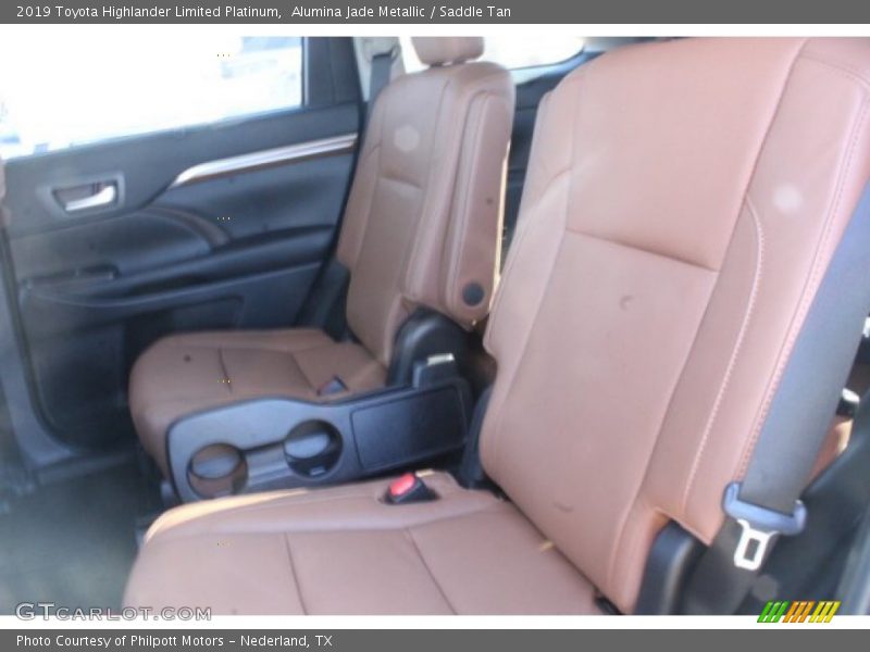 Alumina Jade Metallic / Saddle Tan 2019 Toyota Highlander Limited Platinum