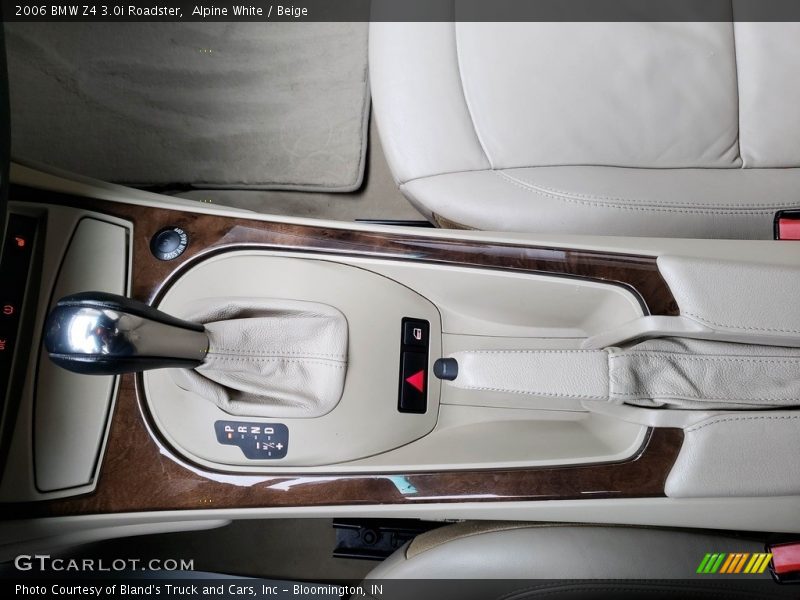 Alpine White / Beige 2006 BMW Z4 3.0i Roadster