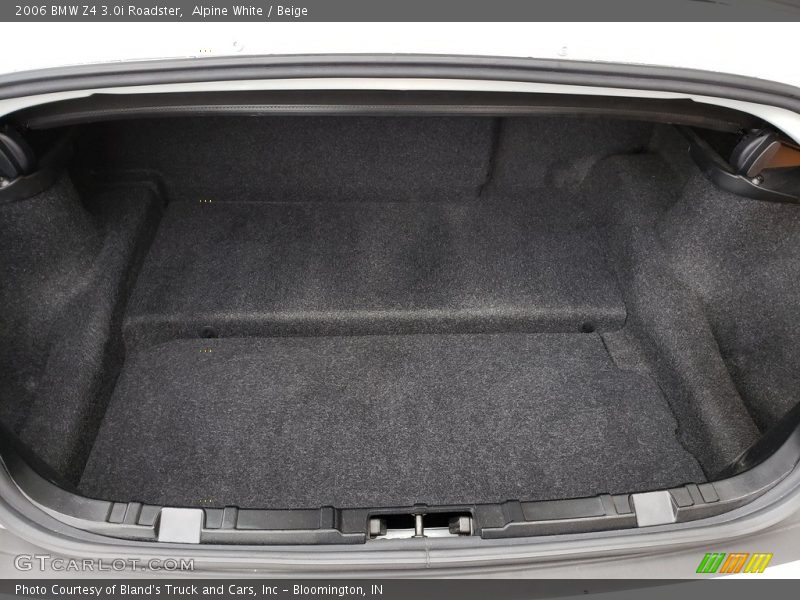 Alpine White / Beige 2006 BMW Z4 3.0i Roadster
