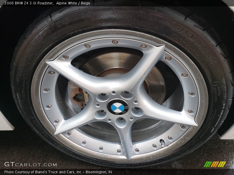 Alpine White / Beige 2006 BMW Z4 3.0i Roadster