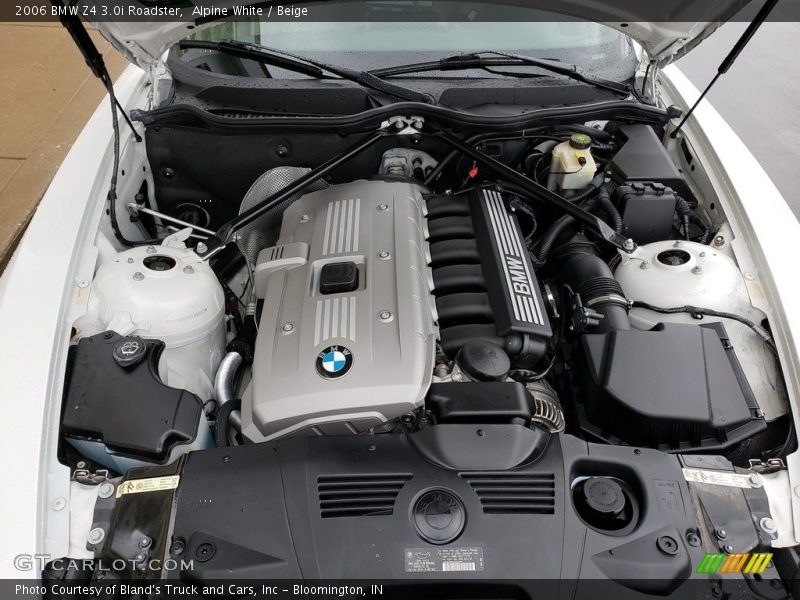 Alpine White / Beige 2006 BMW Z4 3.0i Roadster