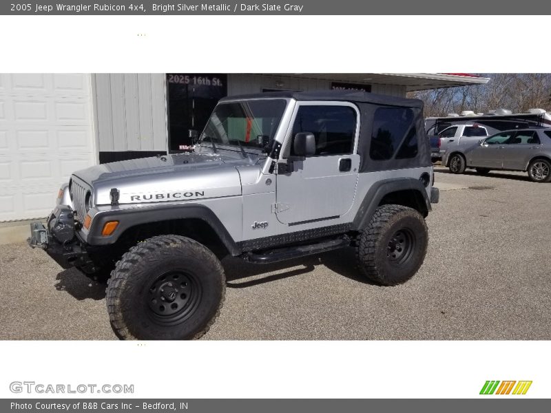 Bright Silver Metallic / Dark Slate Gray 2005 Jeep Wrangler Rubicon 4x4