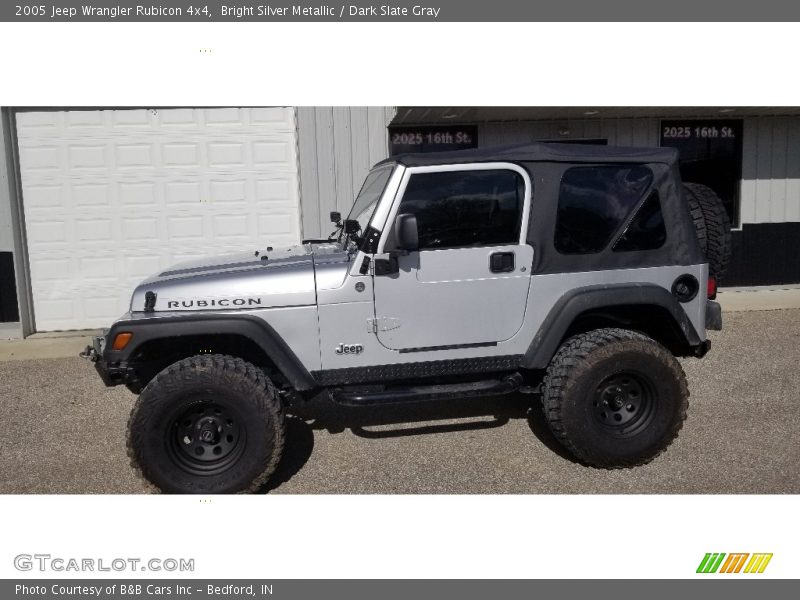 Bright Silver Metallic / Dark Slate Gray 2005 Jeep Wrangler Rubicon 4x4
