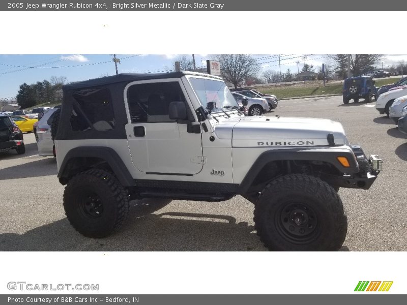 Bright Silver Metallic / Dark Slate Gray 2005 Jeep Wrangler Rubicon 4x4
