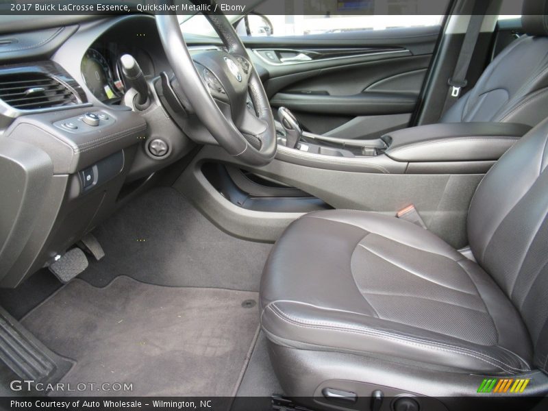Quicksilver Metallic / Ebony 2017 Buick LaCrosse Essence