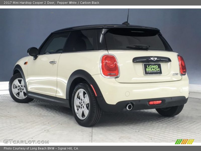 Pepper White / Carbon Black 2017 Mini Hardtop Cooper 2 Door