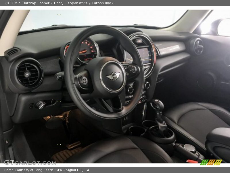 Pepper White / Carbon Black 2017 Mini Hardtop Cooper 2 Door