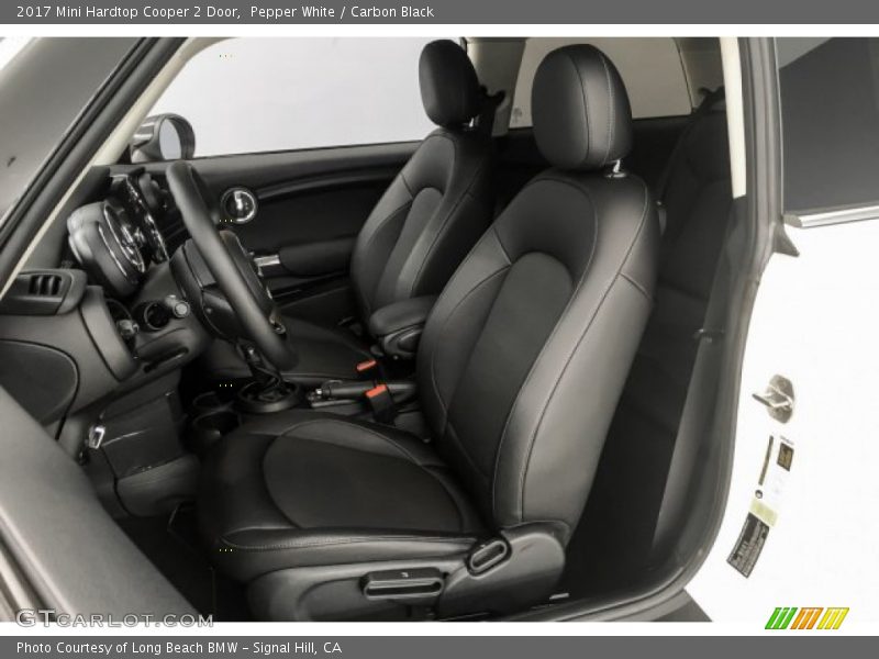 Pepper White / Carbon Black 2017 Mini Hardtop Cooper 2 Door
