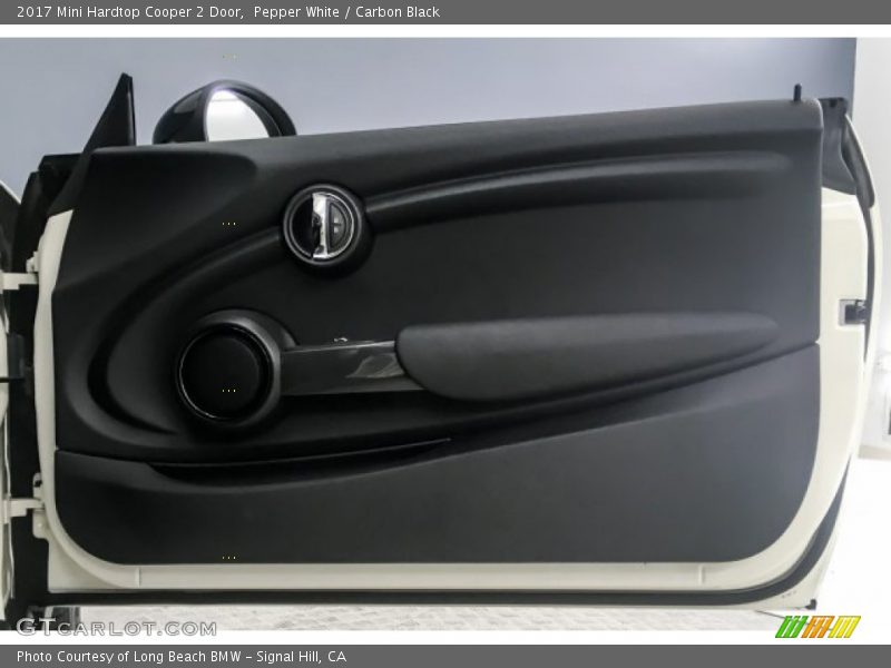 Pepper White / Carbon Black 2017 Mini Hardtop Cooper 2 Door