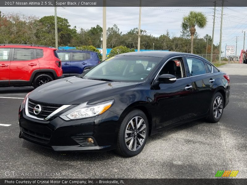 Super Black / Charcoal 2017 Nissan Altima 2.5 SL