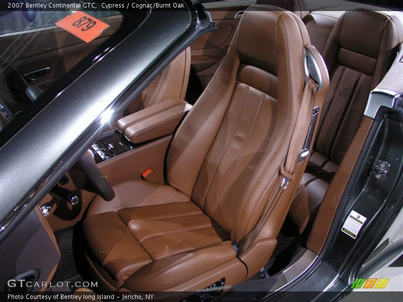Cypress / Cognac/Burnt Oak 2007 Bentley Continental GTC