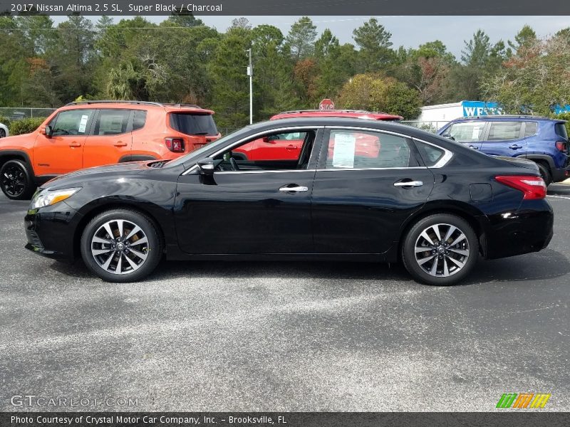 Super Black / Charcoal 2017 Nissan Altima 2.5 SL