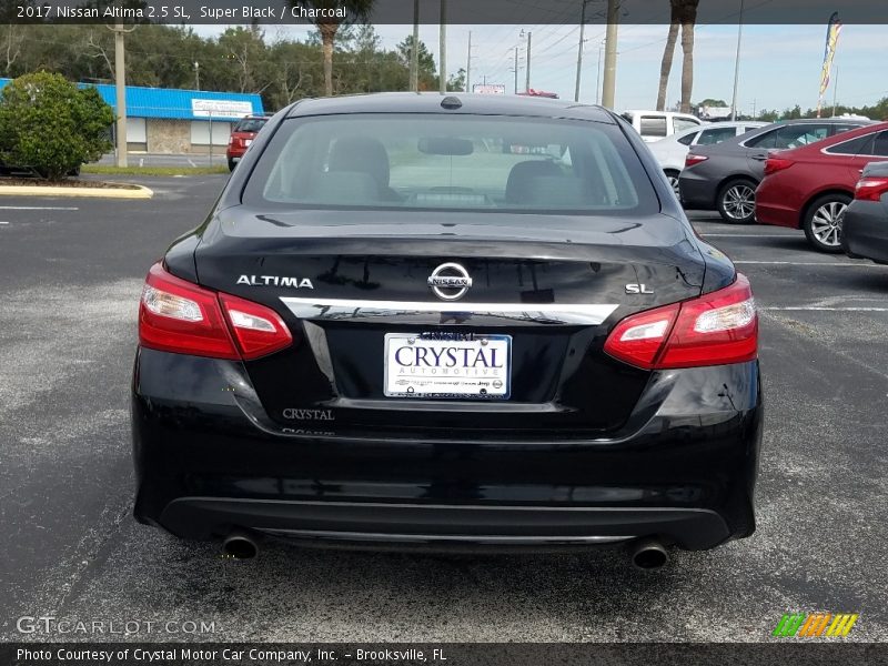Super Black / Charcoal 2017 Nissan Altima 2.5 SL