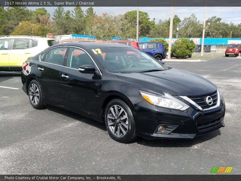 Super Black / Charcoal 2017 Nissan Altima 2.5 SL