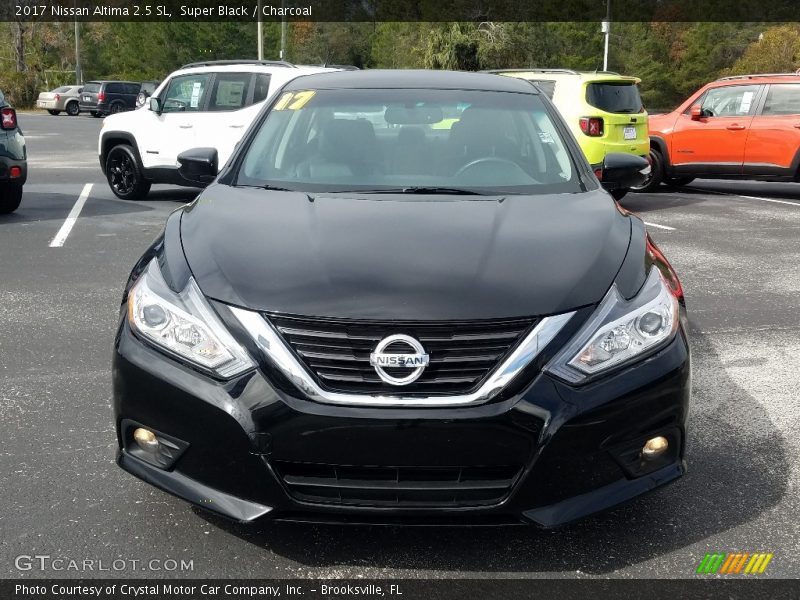 Super Black / Charcoal 2017 Nissan Altima 2.5 SL