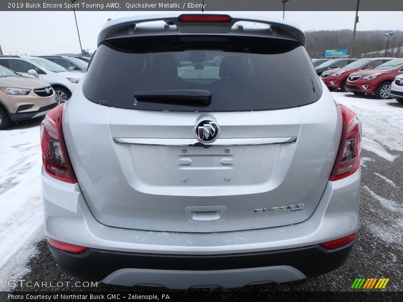 Quicksilver Metallic / Ebony 2019 Buick Encore Sport Touring AWD