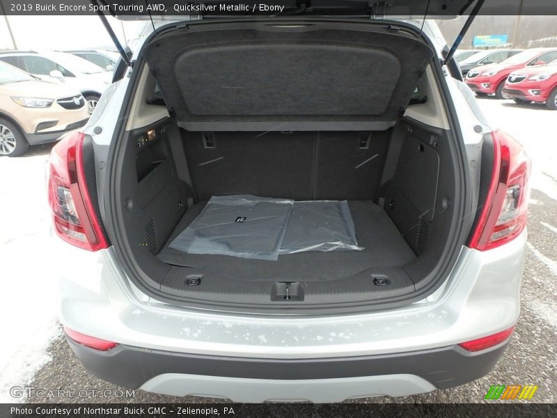 Quicksilver Metallic / Ebony 2019 Buick Encore Sport Touring AWD