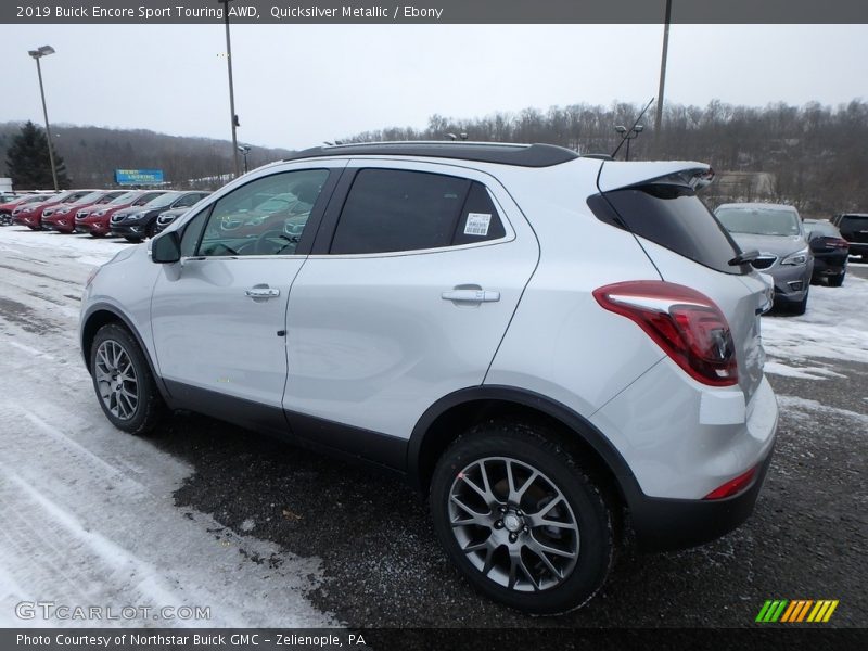 Quicksilver Metallic / Ebony 2019 Buick Encore Sport Touring AWD