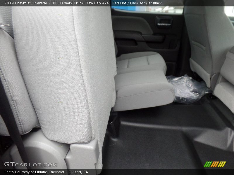 Red Hot / Dark Ash/Jet Black 2019 Chevrolet Silverado 3500HD Work Truck Crew Cab 4x4