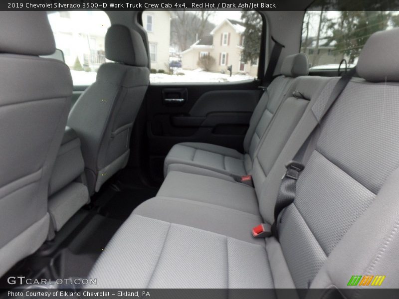 Red Hot / Dark Ash/Jet Black 2019 Chevrolet Silverado 3500HD Work Truck Crew Cab 4x4