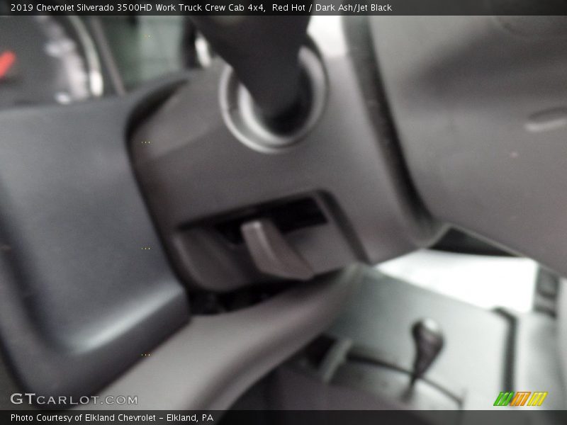 Red Hot / Dark Ash/Jet Black 2019 Chevrolet Silverado 3500HD Work Truck Crew Cab 4x4