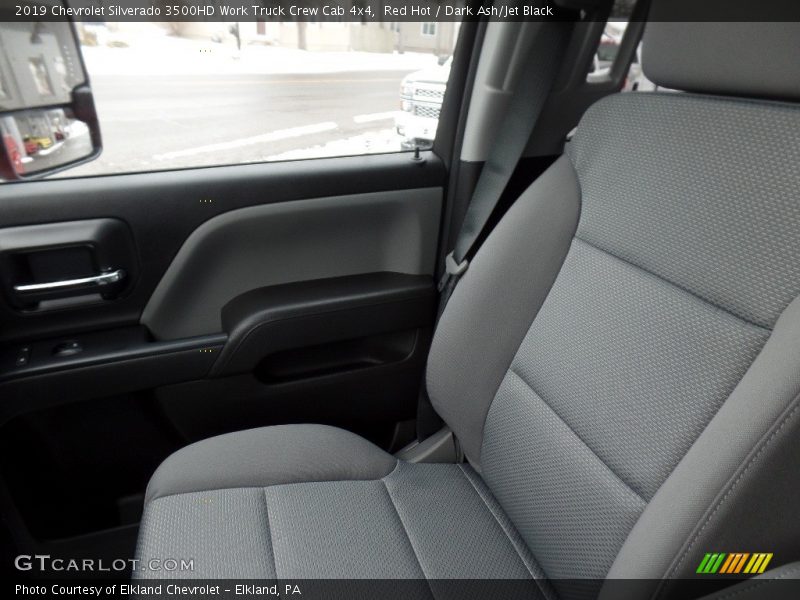 Red Hot / Dark Ash/Jet Black 2019 Chevrolet Silverado 3500HD Work Truck Crew Cab 4x4