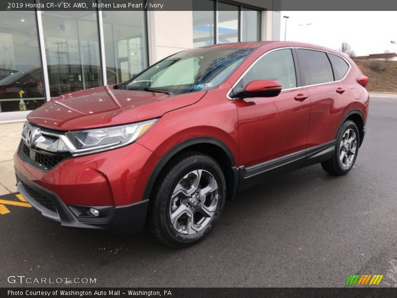 Front 3/4 View of 2019 CR-V EX AWD