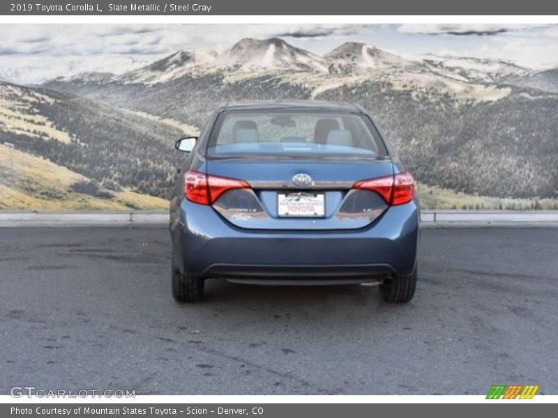 Slate Metallic / Steel Gray 2019 Toyota Corolla L