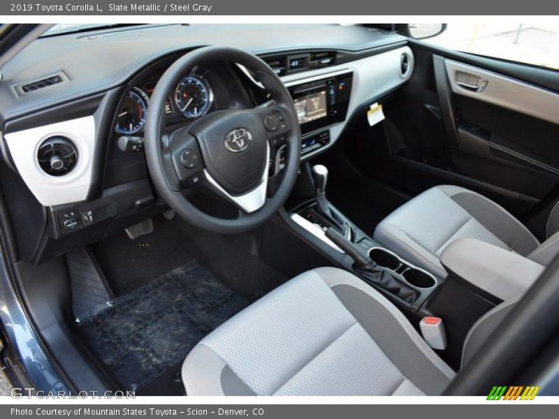 Slate Metallic / Steel Gray 2019 Toyota Corolla L