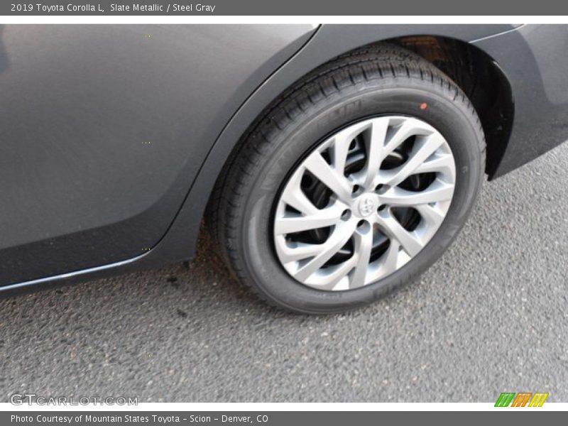 Slate Metallic / Steel Gray 2019 Toyota Corolla L