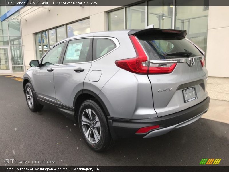 Lunar Silver Metallic / Gray 2019 Honda CR-V LX AWD
