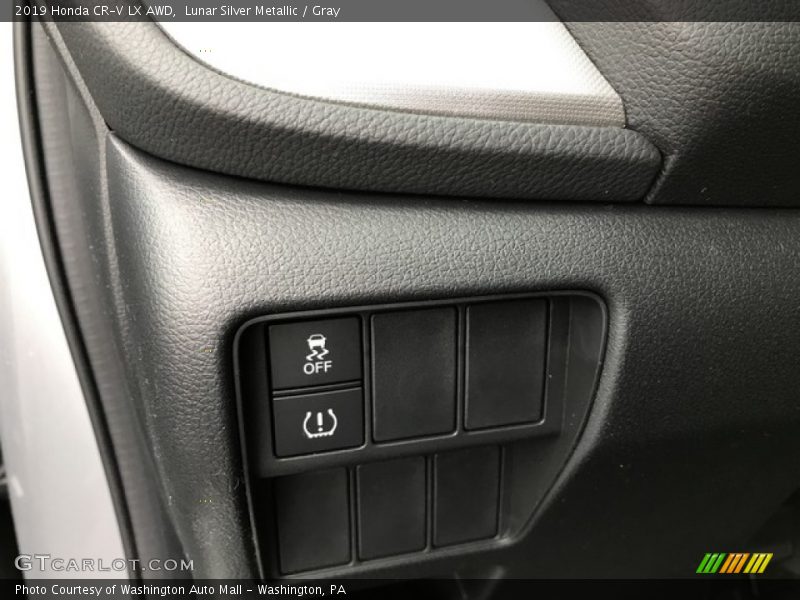 Lunar Silver Metallic / Gray 2019 Honda CR-V LX AWD