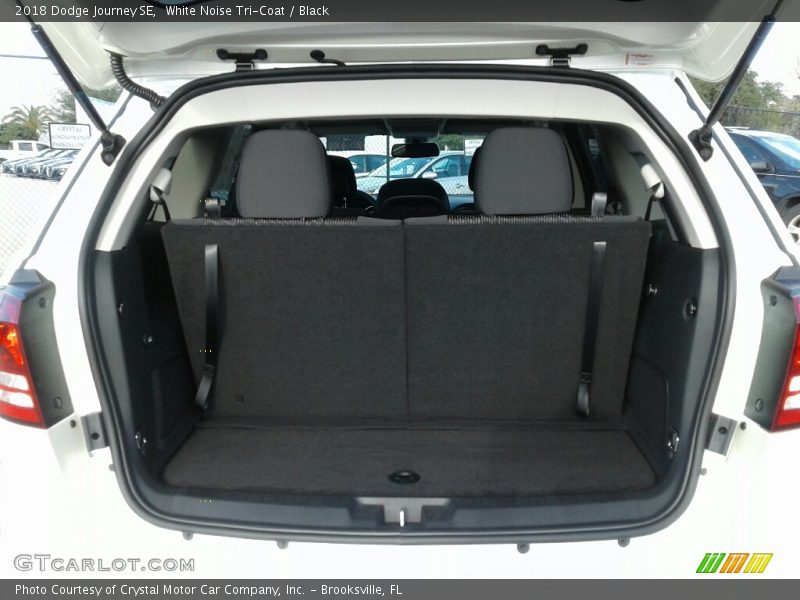 White Noise Tri-Coat / Black 2018 Dodge Journey SE