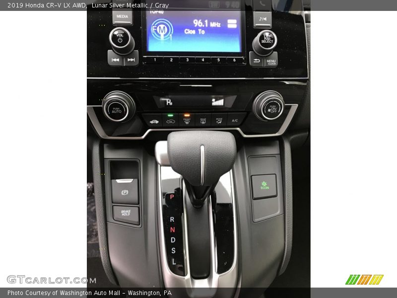 Lunar Silver Metallic / Gray 2019 Honda CR-V LX AWD