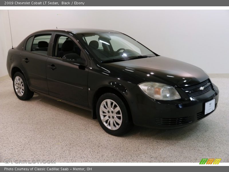 Black / Ebony 2009 Chevrolet Cobalt LT Sedan
