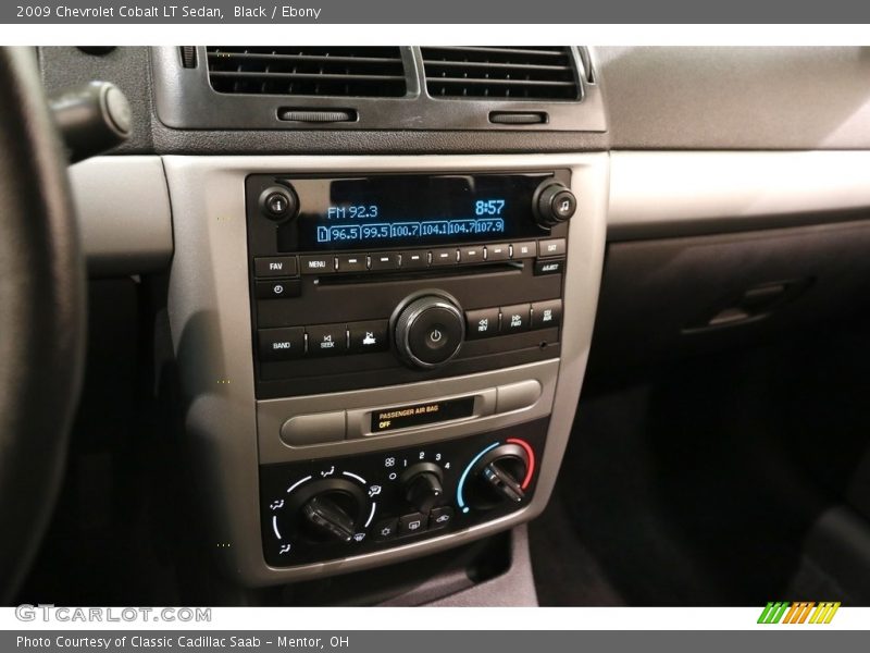 Black / Ebony 2009 Chevrolet Cobalt LT Sedan