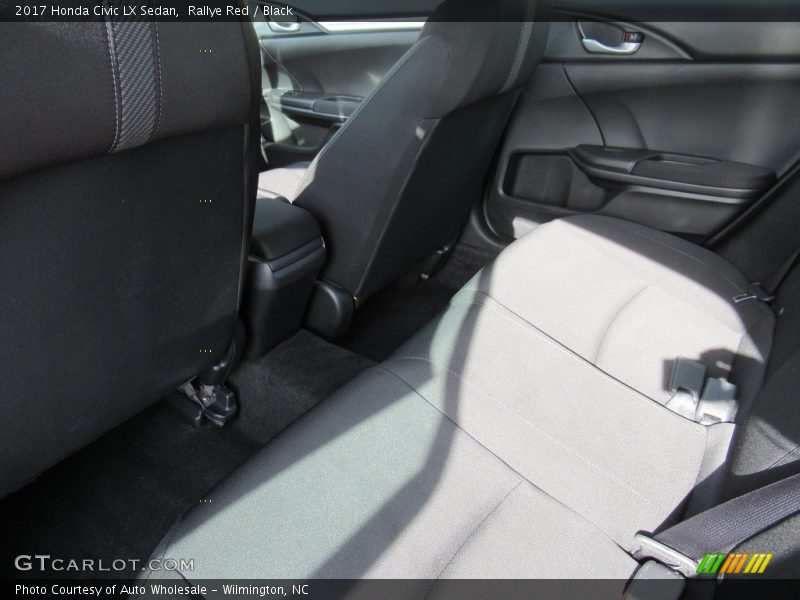 Rallye Red / Black 2017 Honda Civic LX Sedan
