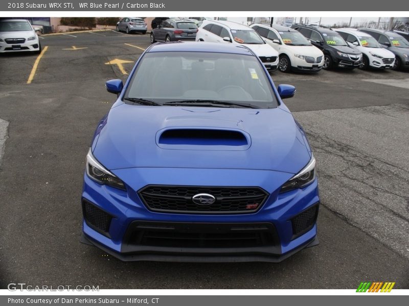 WR Blue Pearl / Carbon Black 2018 Subaru WRX STI