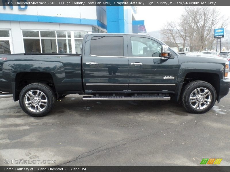 Graphite Metallic / High Country Jet Black/­Medium Ash Gray 2019 Chevrolet Silverado 2500HD High Country Crew Cab 4WD