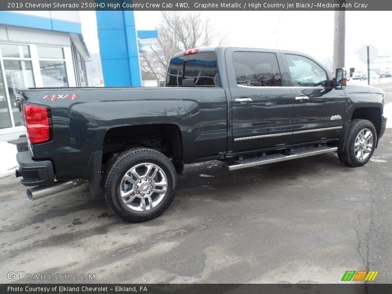 Graphite Metallic / High Country Jet Black/­Medium Ash Gray 2019 Chevrolet Silverado 2500HD High Country Crew Cab 4WD