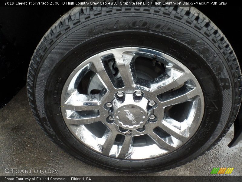 Graphite Metallic / High Country Jet Black/­Medium Ash Gray 2019 Chevrolet Silverado 2500HD High Country Crew Cab 4WD